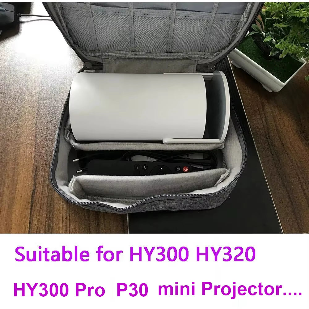 Projector Case Carrying Bag for Mini Projector HY300 HY300 Pro HY320 P30... Travel Carrying-Bag Storage for Projectors